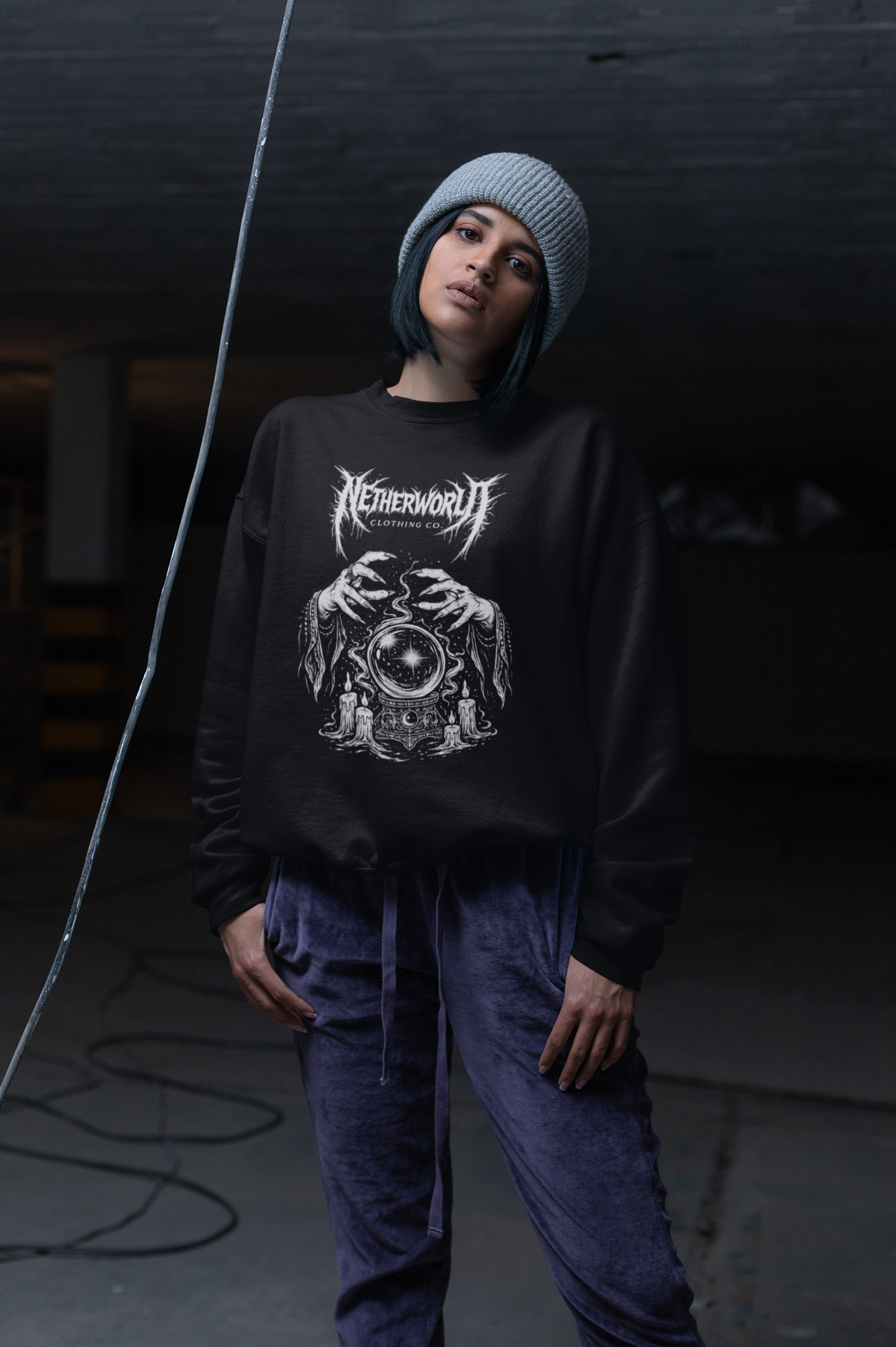 Veil of the Oracle Crewneck Sweatshirt